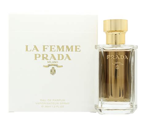 prada la femme eau de parfum spray 35ml|prada la femme 100ml.